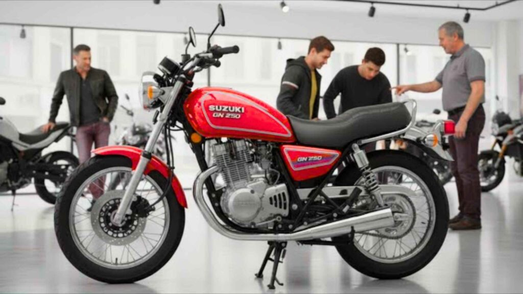 Suzuki GN 250 2026 : Tradición y fuerza en una nueva generación