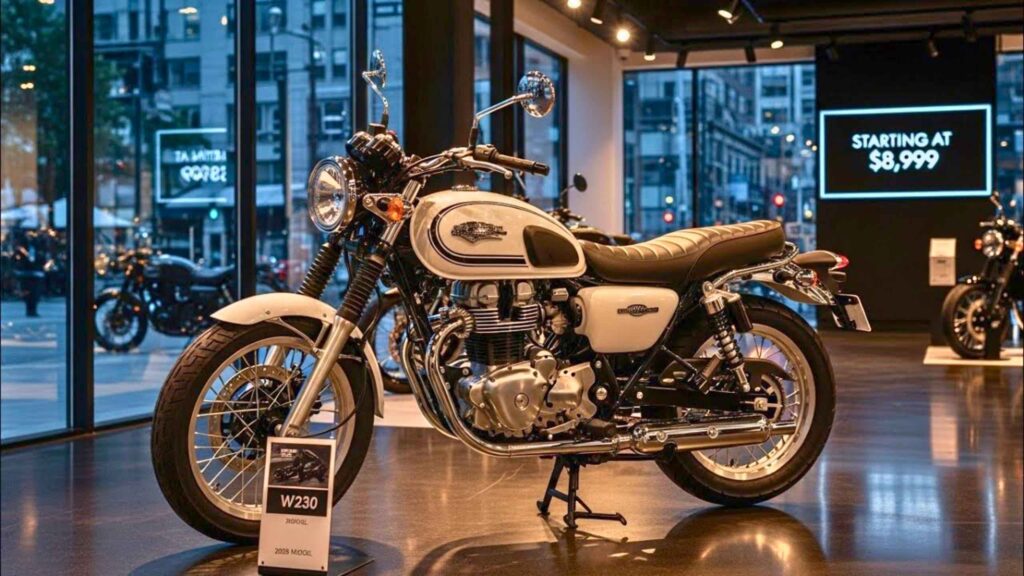 Kawasaki W230 2026: Tradición japonesa con espíritu coreano