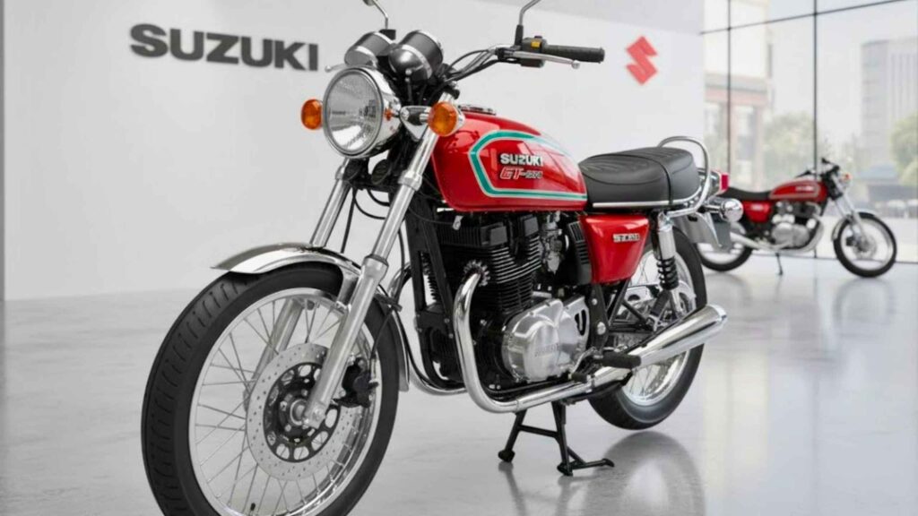 Suzuki GT 250 2026 : Tradición retro con tecnología actual