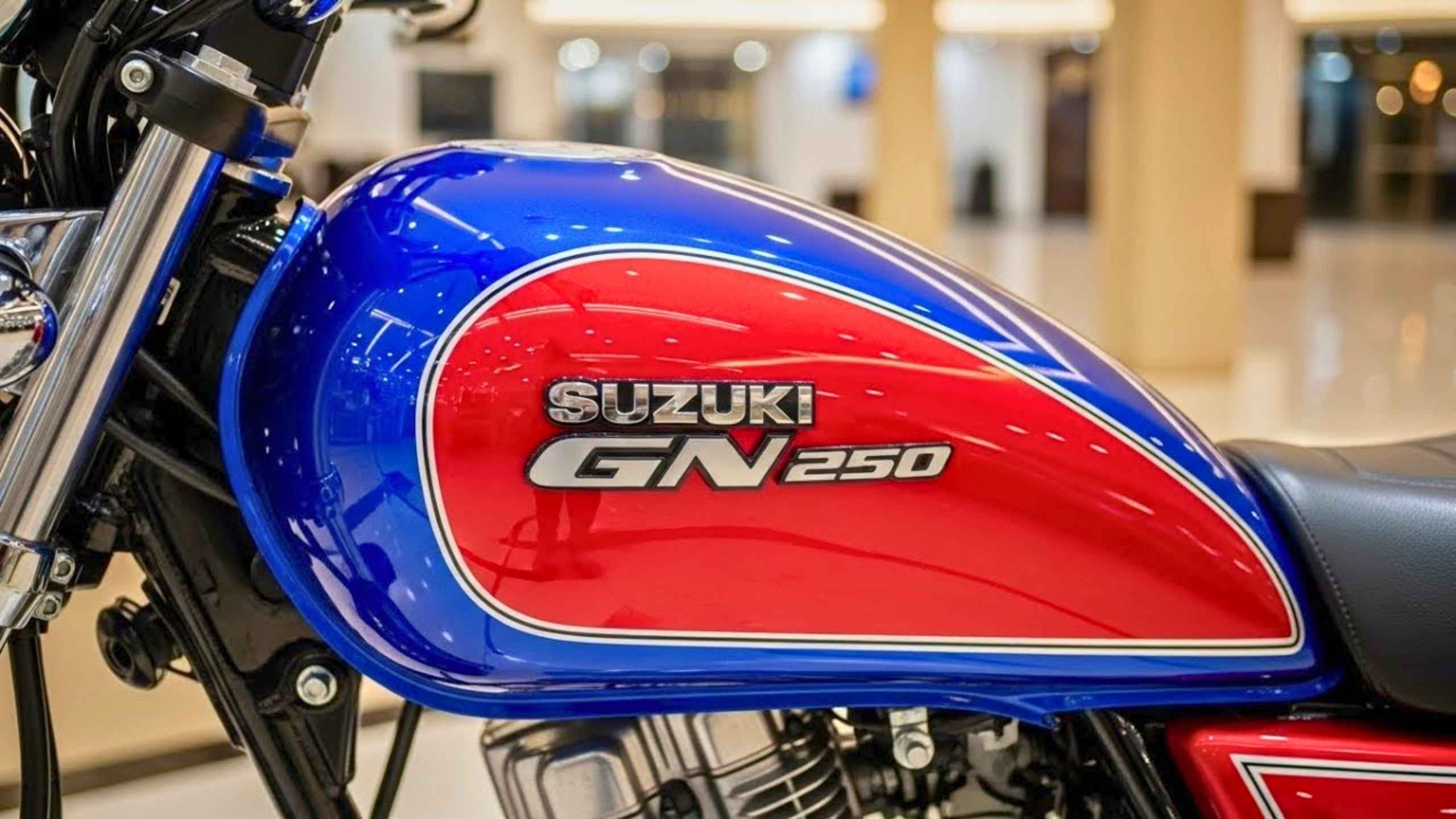 Suzuki GN 250 2026 : Diseño vintage, motor de 250cc y comodidad urbana