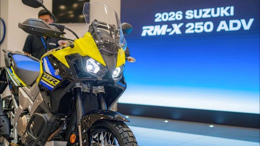 Suzuki RMX 250 2026 : Moto de enduro con potencia ligera y estilo clásico renovado