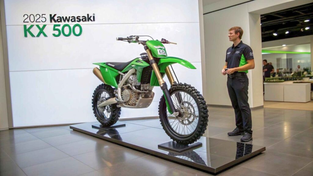 Kawasaki KX500 2026 : La leyenda del motocross regresa con fuerza brutal